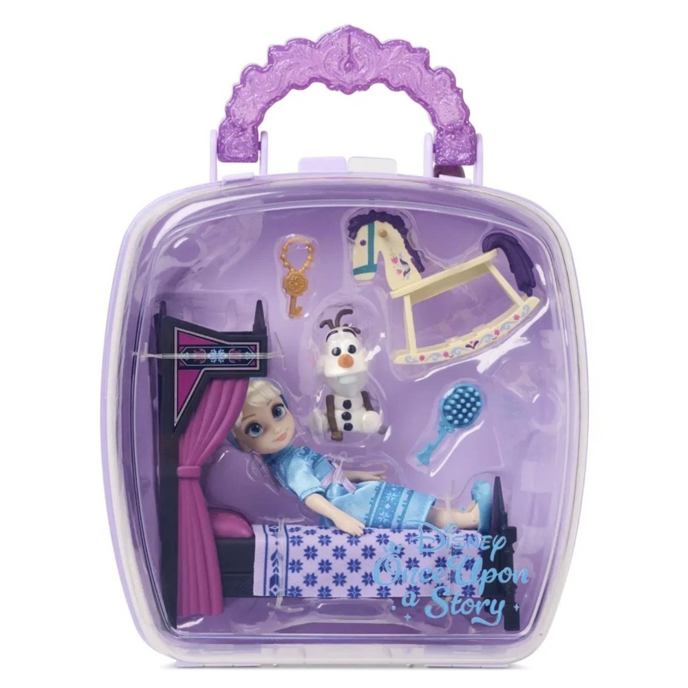 Disney Parks Frozen Elsa Once Upon a Story Mini Doll Playset New With Tag
